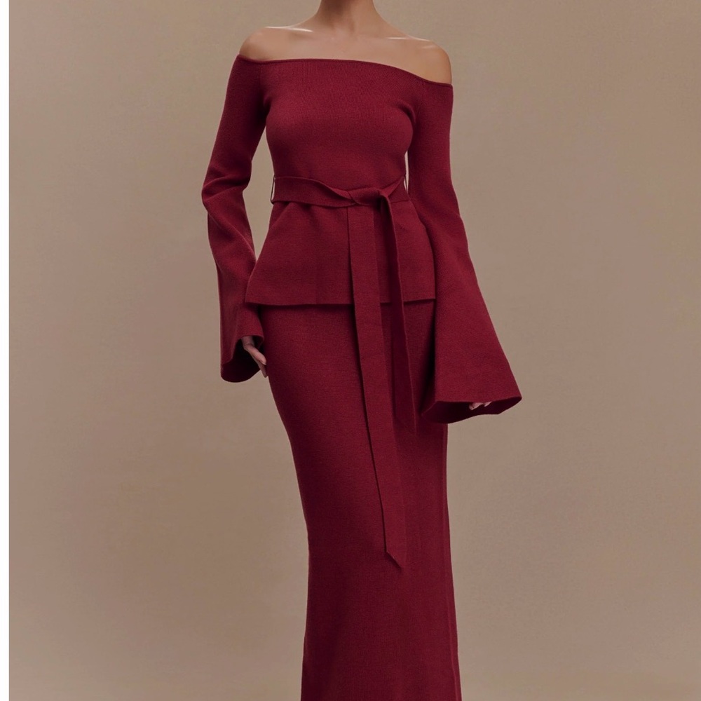 Meshki Kylie Knit Top & Skirt